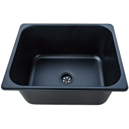 Мойка квадратная 350x320x150 мм нерж черная Marine Rocket (MR23150SS)